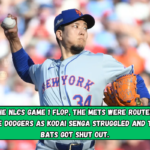 In the NLCS Game 1 flop, the Mets were routed by the Dodgers as Kodai Senga struggled and the bats got shut out.